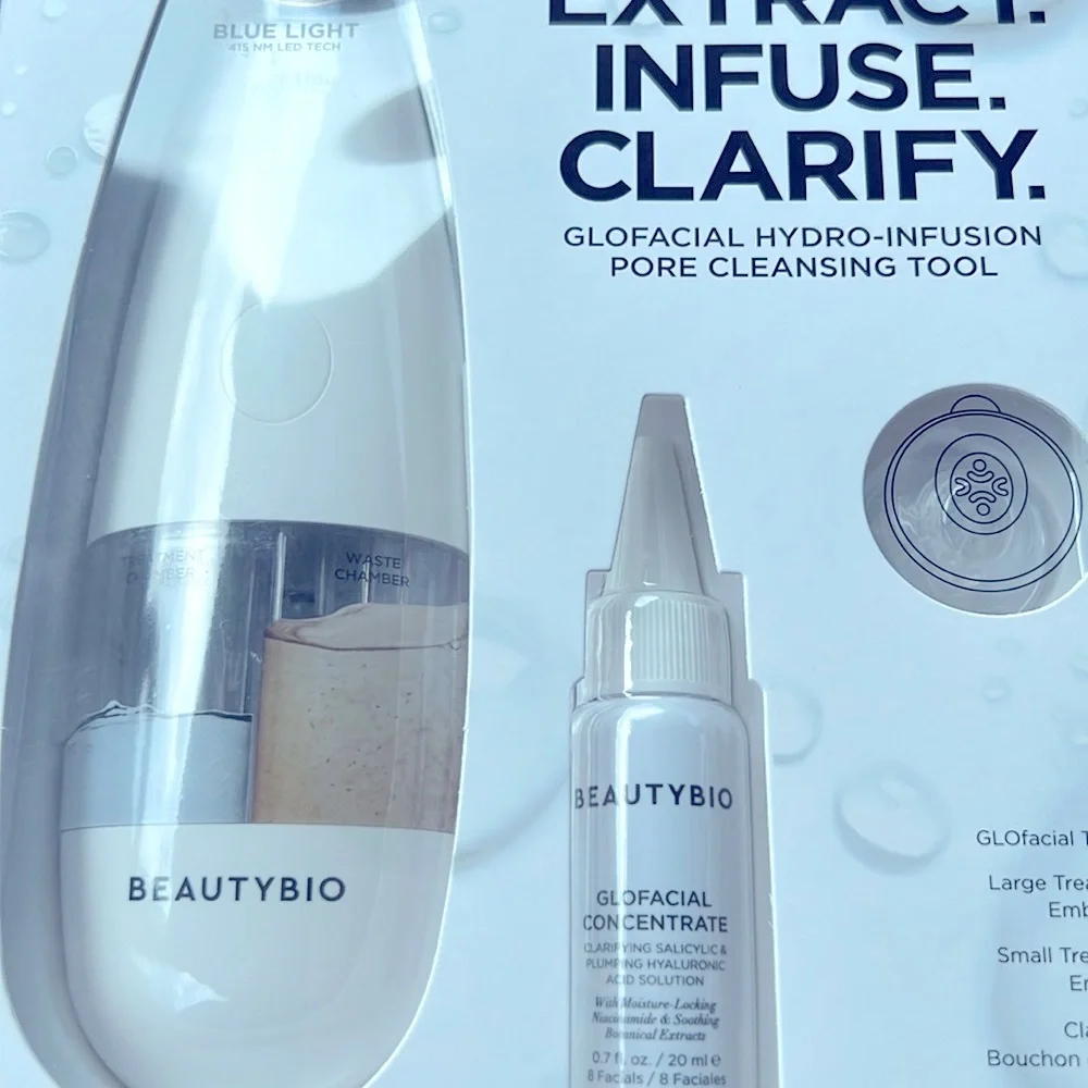 BeautyBio GLOfacial Hydro-Infusion Deep Pore Cleansing/BRAND NEW